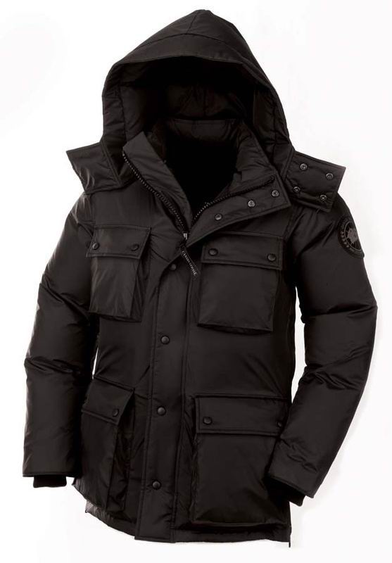 Mens Canada Goose Black Manitoba Jacket clearance